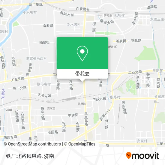 铁厂北路凤凰路地图