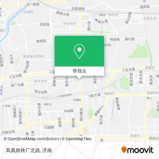 凤凰路铁厂北路地图