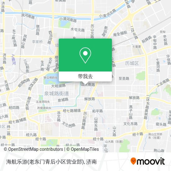 海航乐游(老东门青后小区营业部)地图