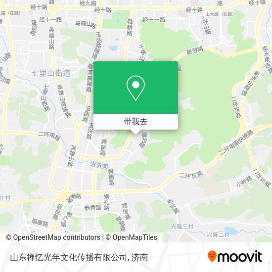 山东禅忆光年文化传播有限公司地图
