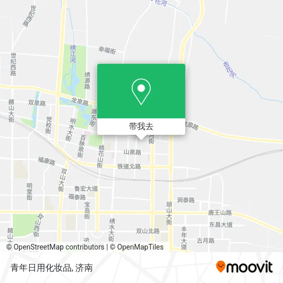 青年日用化妆品地图