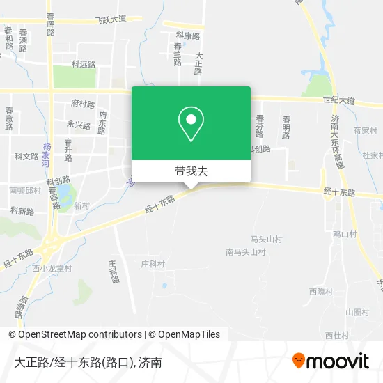 大正路/经十东路(路口)地图