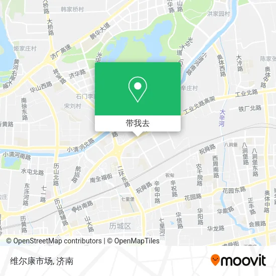 维尔康市场地图