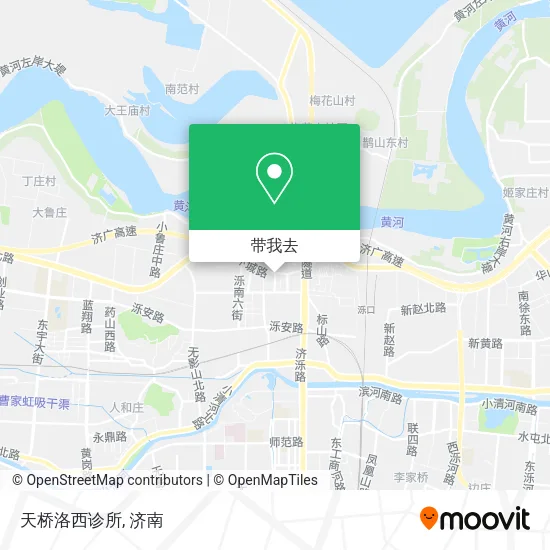 天桥洛西诊所地图