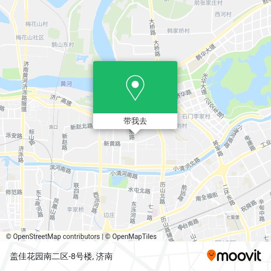 盖佳花园南二区-8号楼地图