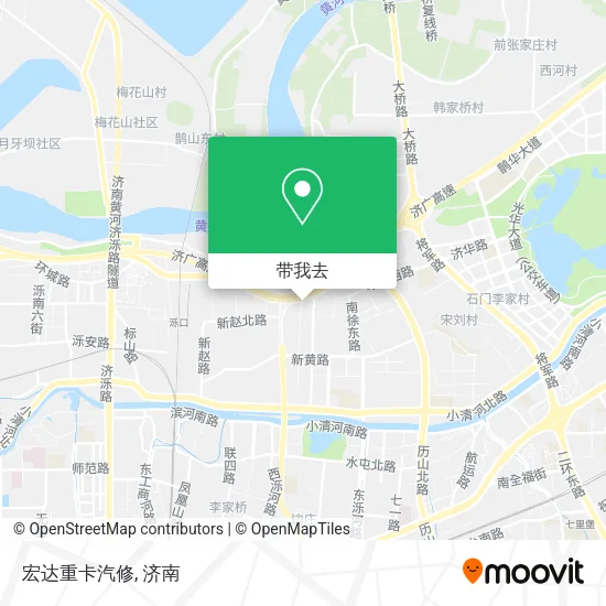 宏达重卡汽修地图
