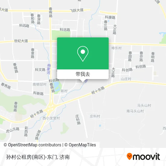 孙村公租房(南区)-东门地图