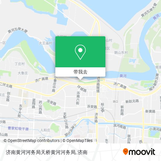 济南黄河河务局天桥黄河河务局地图