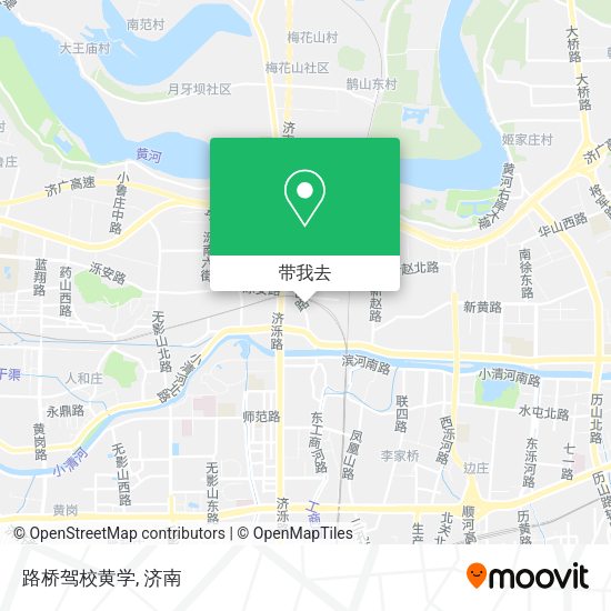 路桥驾校黄学地图