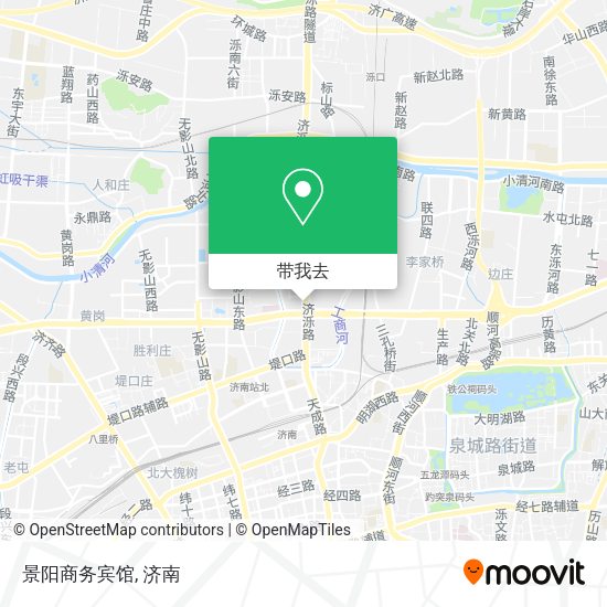 景阳商务宾馆地图