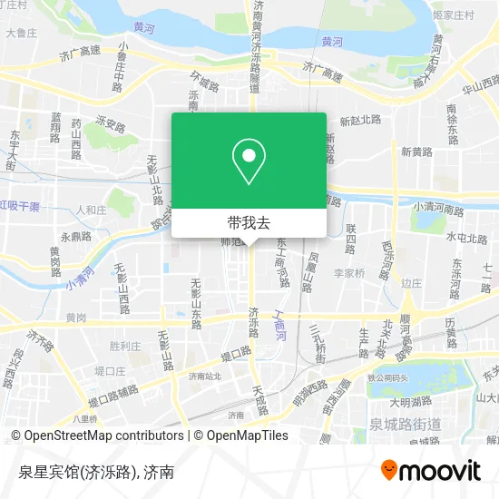 泉星宾馆(济泺路)地图