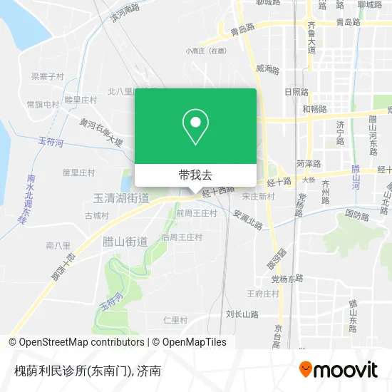 槐荫利民诊所(东南门)地图