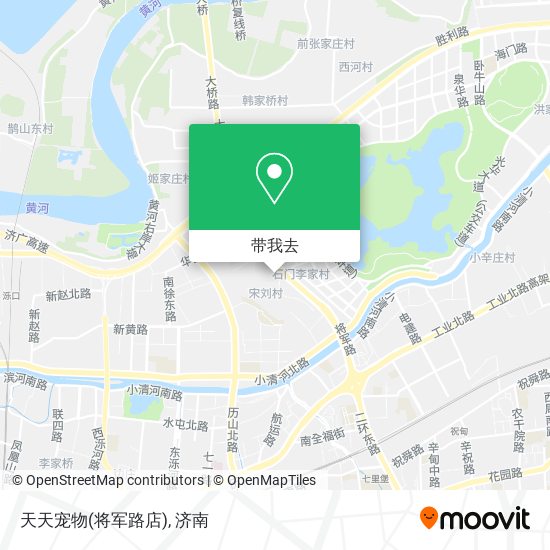 天天宠物(将军路店)地图