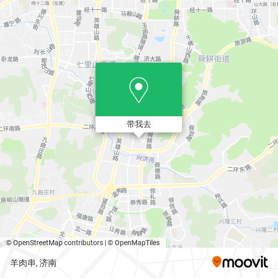 羊肉串地图