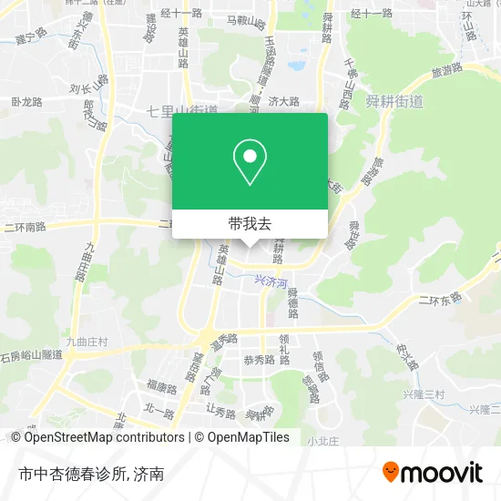 市中杏德春诊所地图