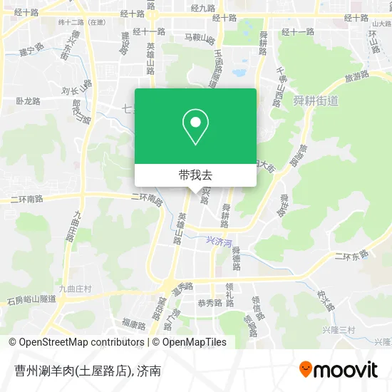 曹州涮羊肉(土屋路店)地图