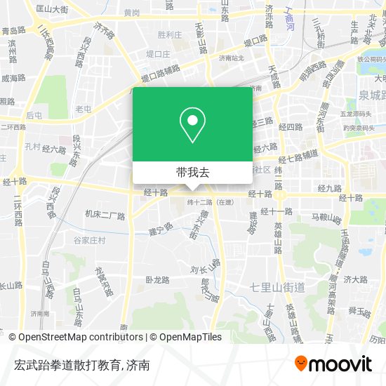 宏武跆拳道散打教育地图