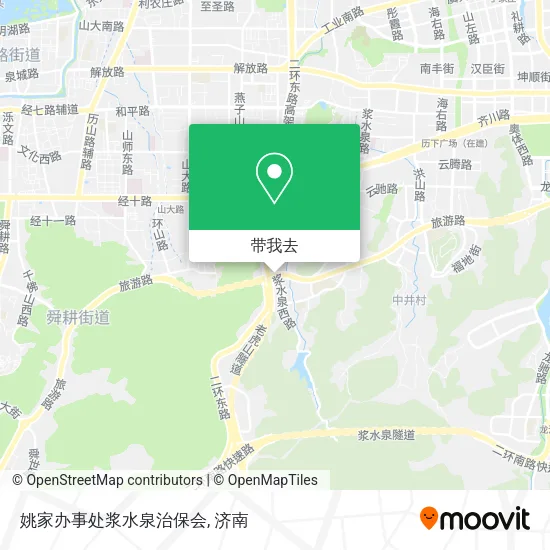 姚家办事处浆水泉治保会地图
