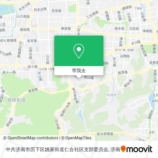 中共济南市历下区姚家街道仁合社区支部委员会地图