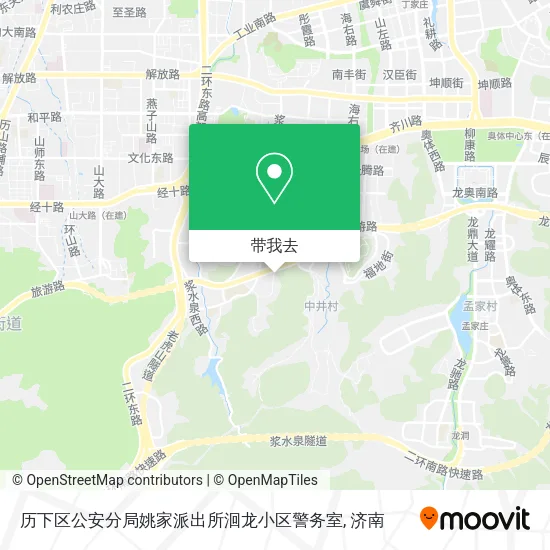 历下区公安分局姚家派出所洄龙小区警务室地图