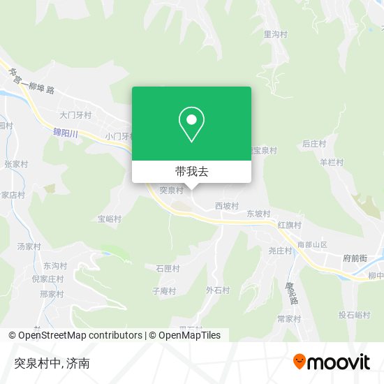 突泉村中地图