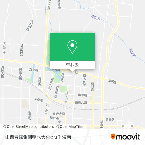 山西晋煤集团明水大化-北门地图