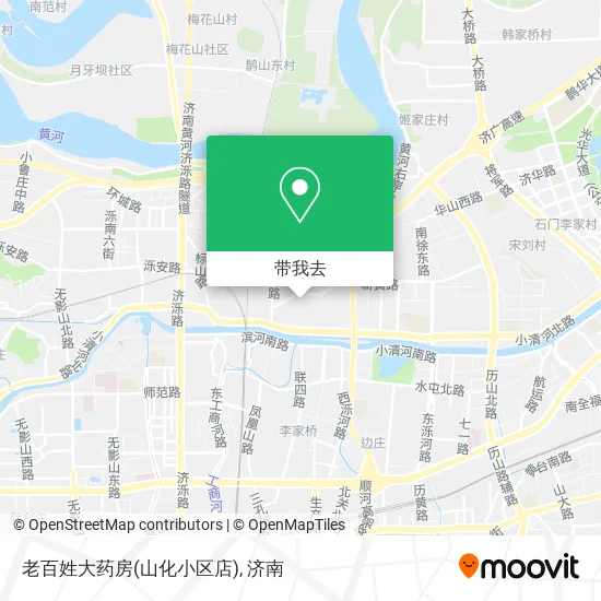 老百姓大药房(山化小区店)地图
