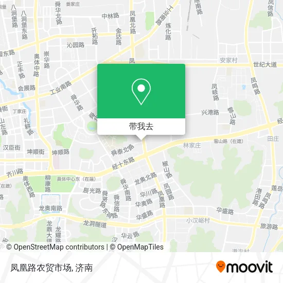 凤凰路农贸市场地图