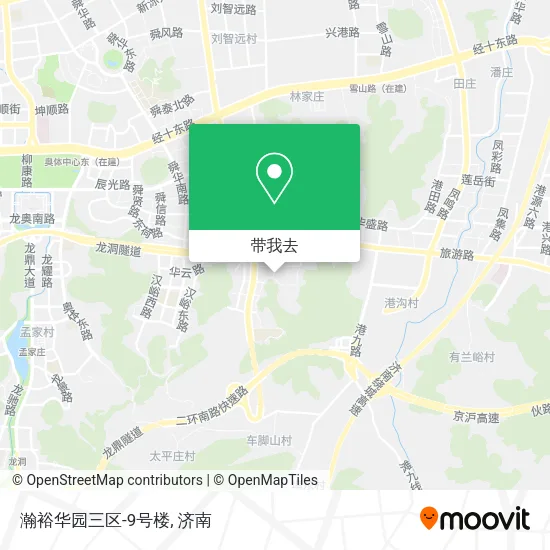 瀚裕华园三区-9号楼地图