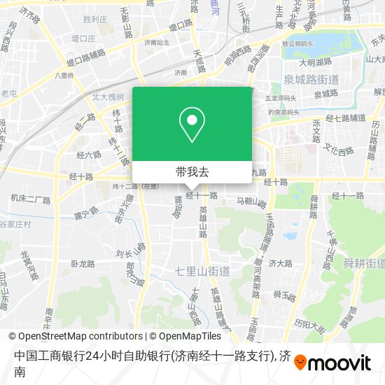 中国工商银行24小时自助银行(济南经十一路支行)地图