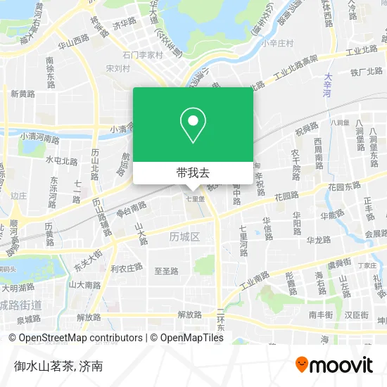 御水山茗茶地图