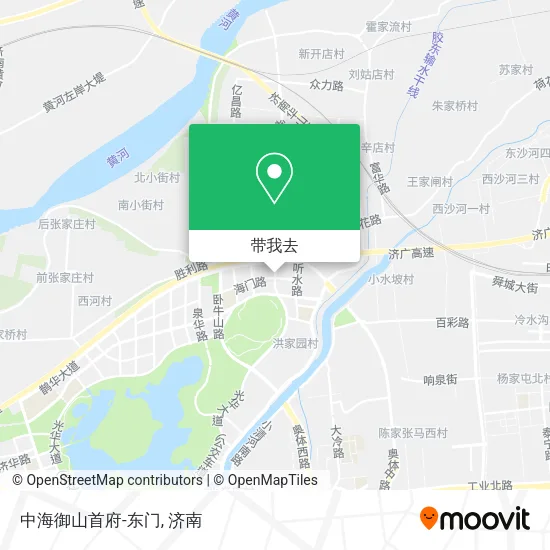 中海御山首府-东门地图