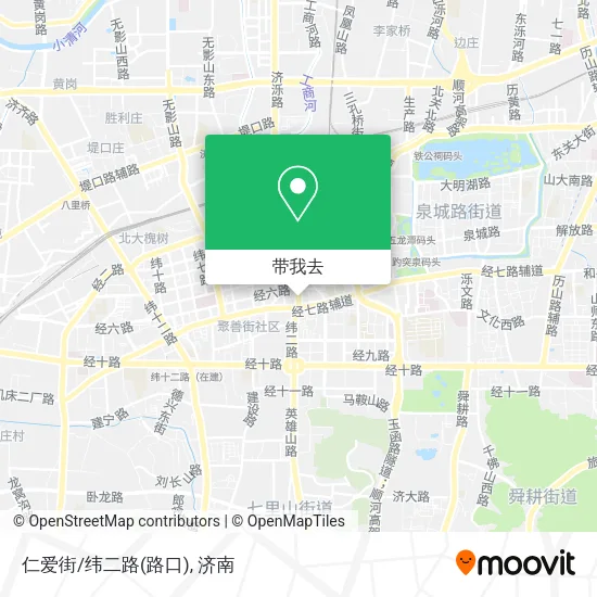 仁爱街/纬二路(路口)地图
