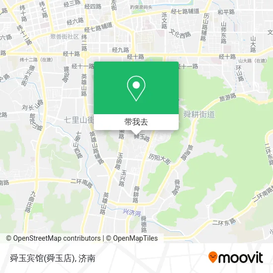 舜玉宾馆(舜玉店)地图