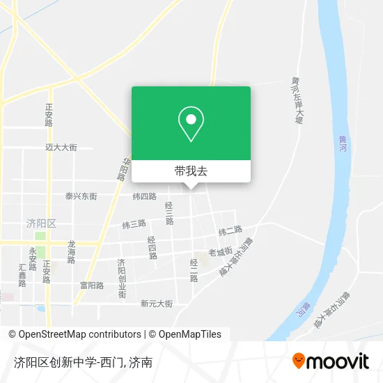 济阳区创新中学-西门地图