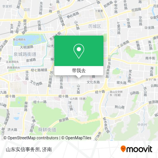 山东实信事务所地图