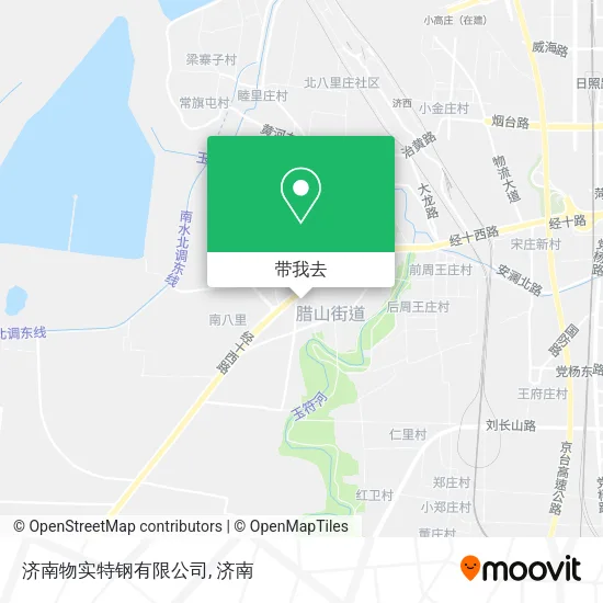 济南物实特钢有限公司地图