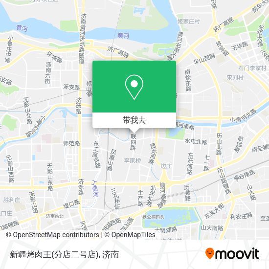 新疆烤肉王(分店二号店)地图