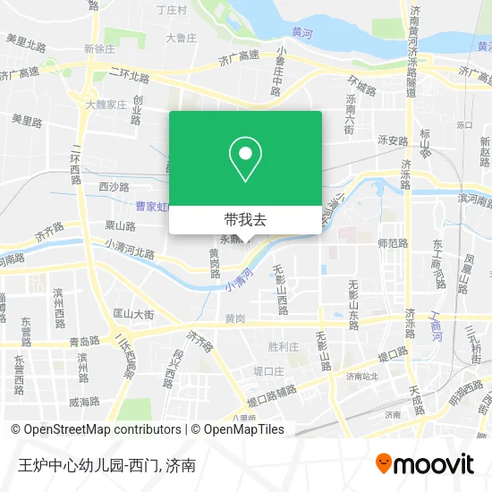王炉中心幼儿园-西门地图