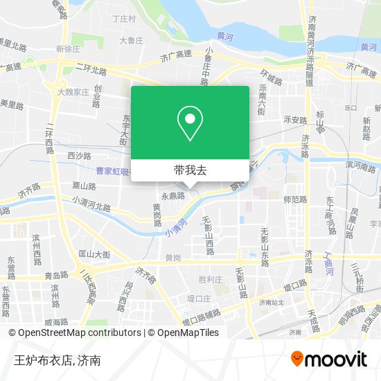 王炉布衣店地图