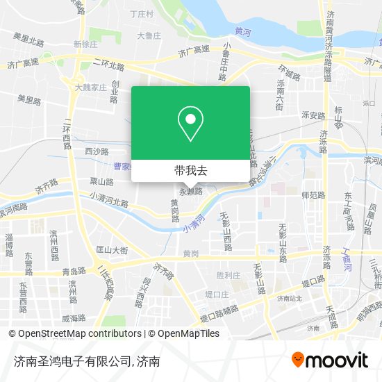 济南圣鸿电子有限公司地图