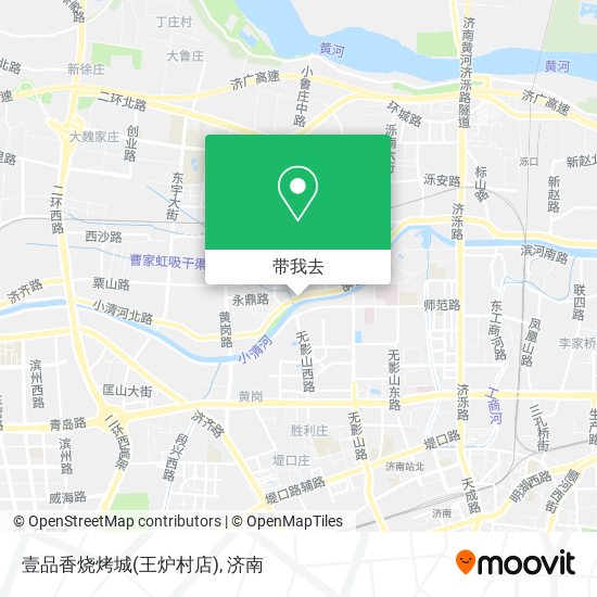 壹品香烧烤城(王炉村店)地图