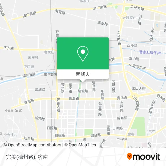 完美(德州路)地图