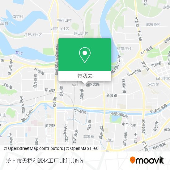 济南市天桥利源化工厂-北门地图