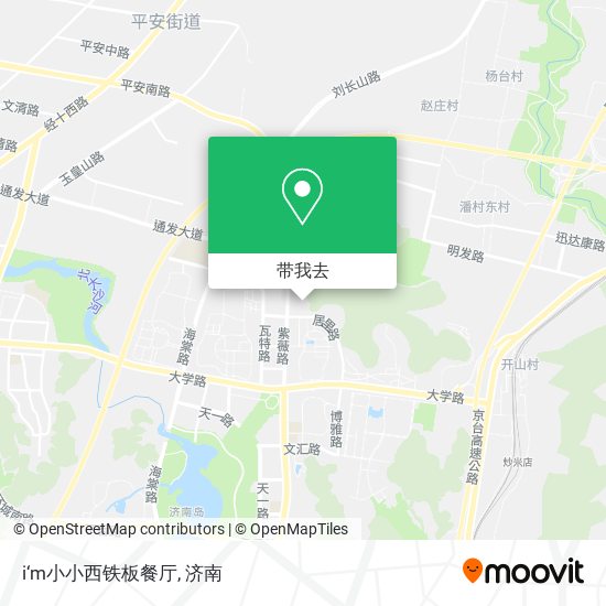 i‘m小小西铁板餐厅地图