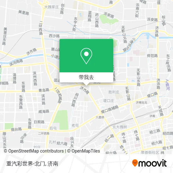 重汽彩世界-北门地图