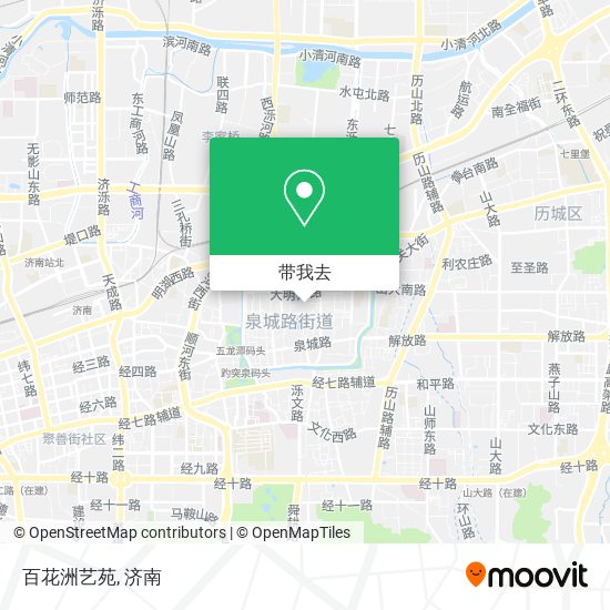 百花洲艺苑地图