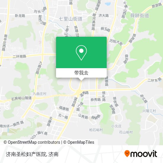 济南圣松妇产医院地图