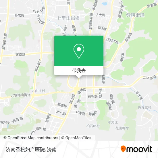 济南圣松妇产医院地图