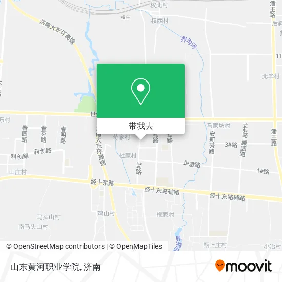 山东黄河职业学院地图